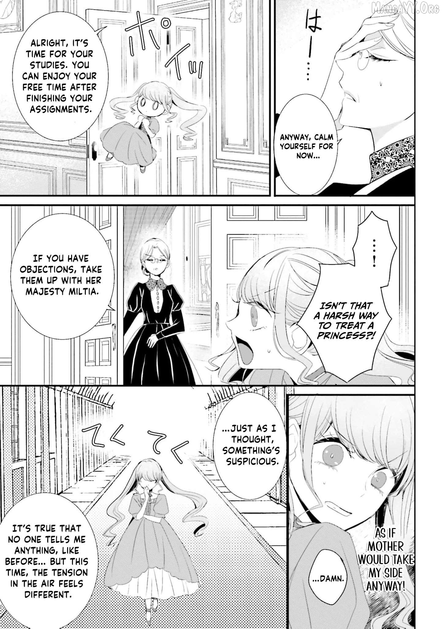 Kokurou Ou to Shirogane no Niehime Chapter 37 page 8