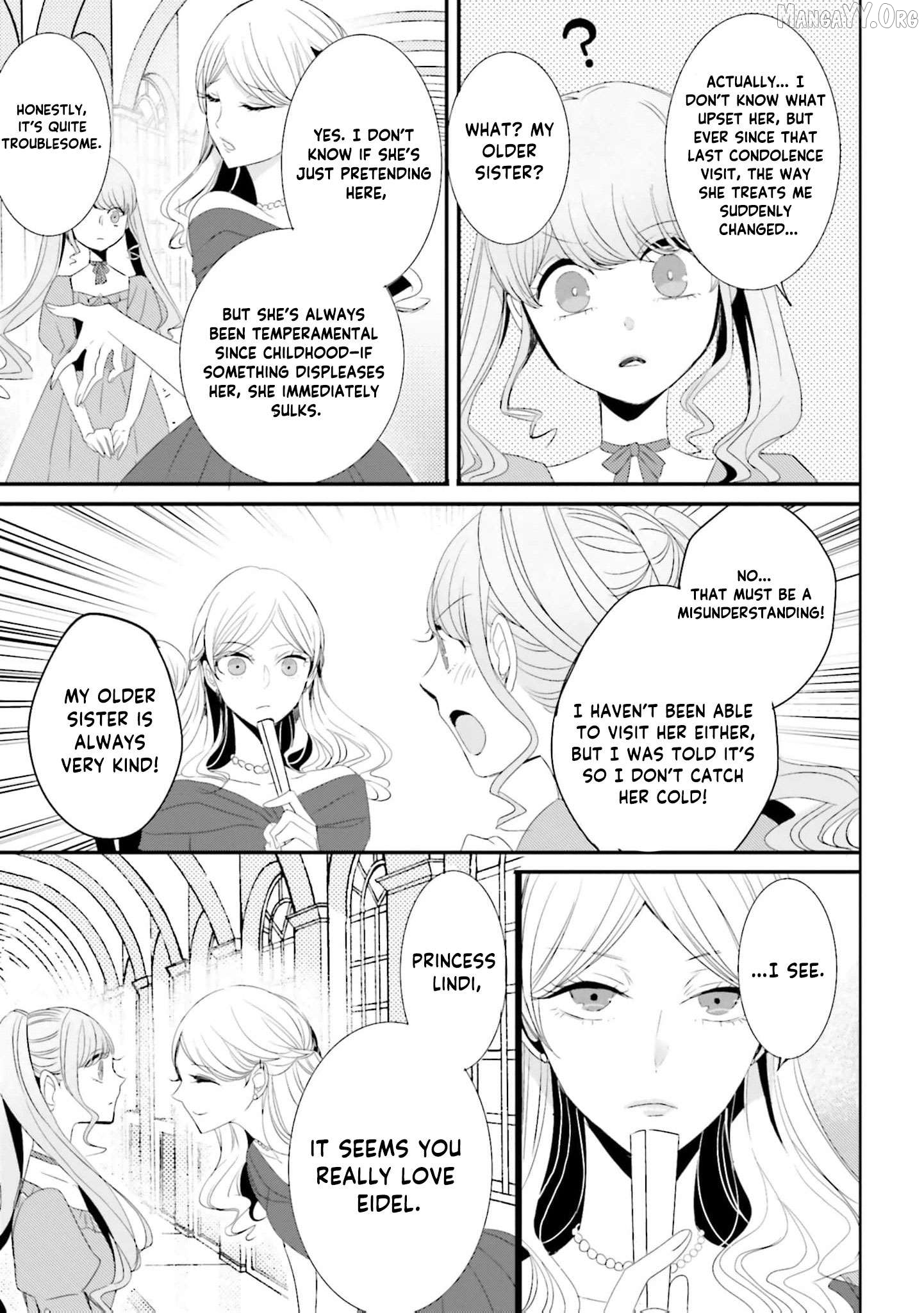 Kokurou Ou to Shirogane no Niehime Chapter 37 page 10