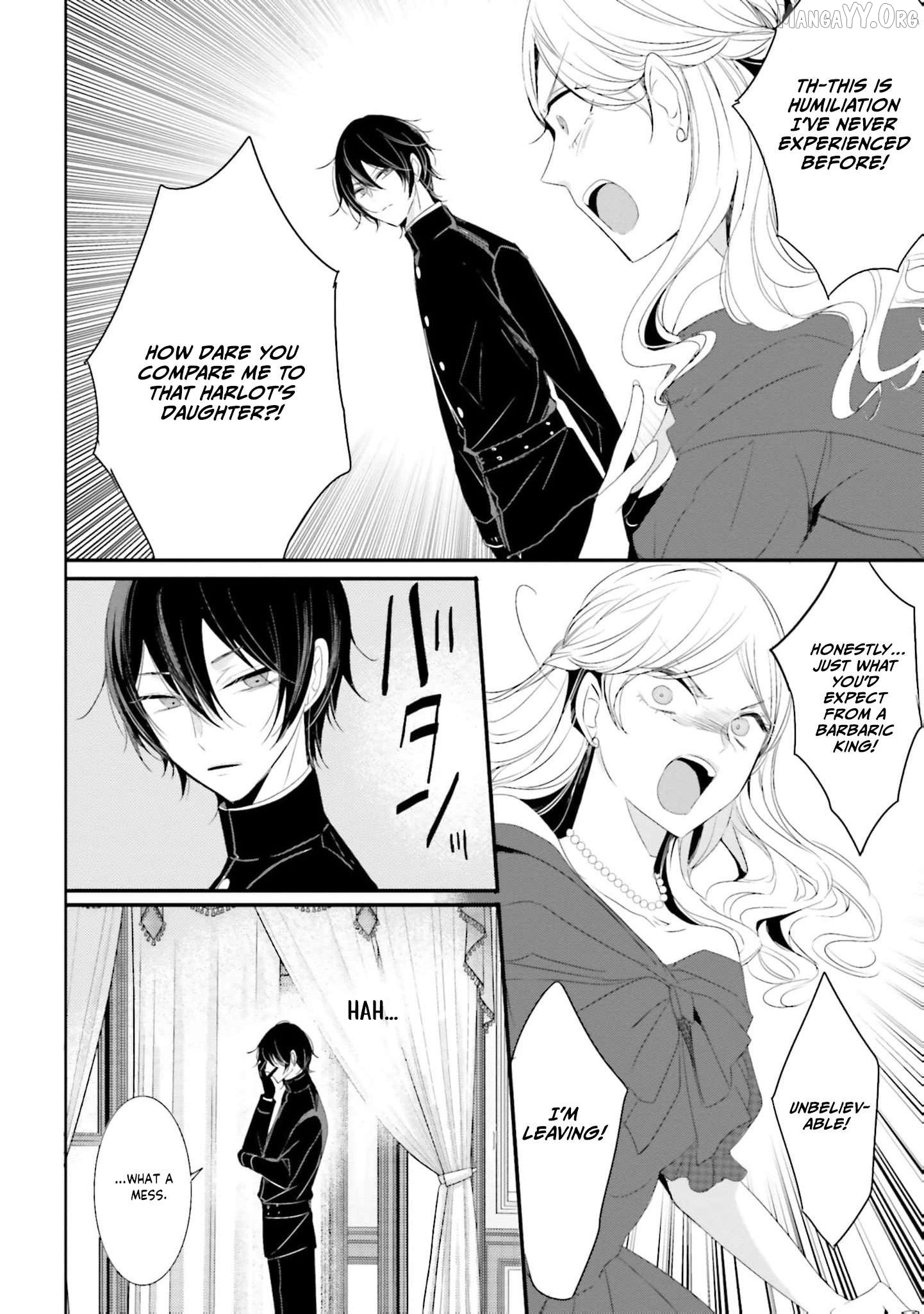 Kokurou Ou to Shirogane no Niehime Chapter 38 page 9