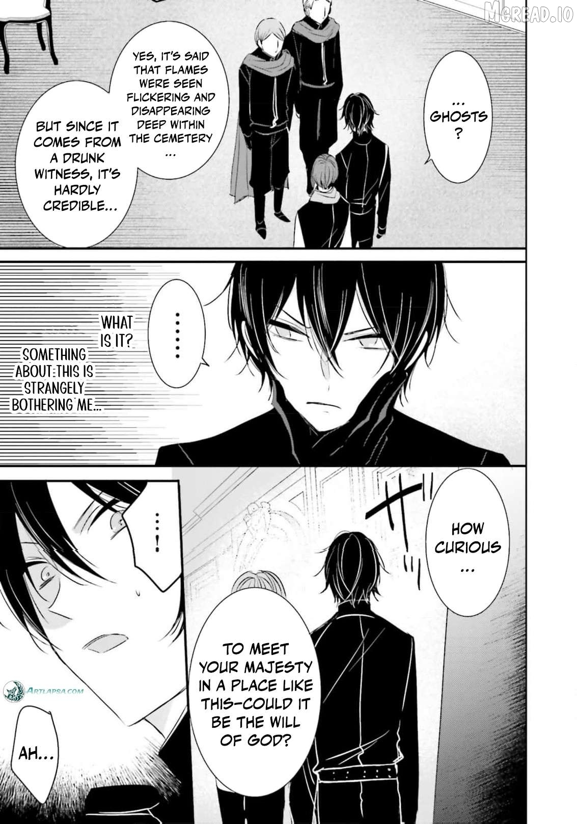 Kokurou Ou to Shirogane no Niehime Chapter 45 page 8
