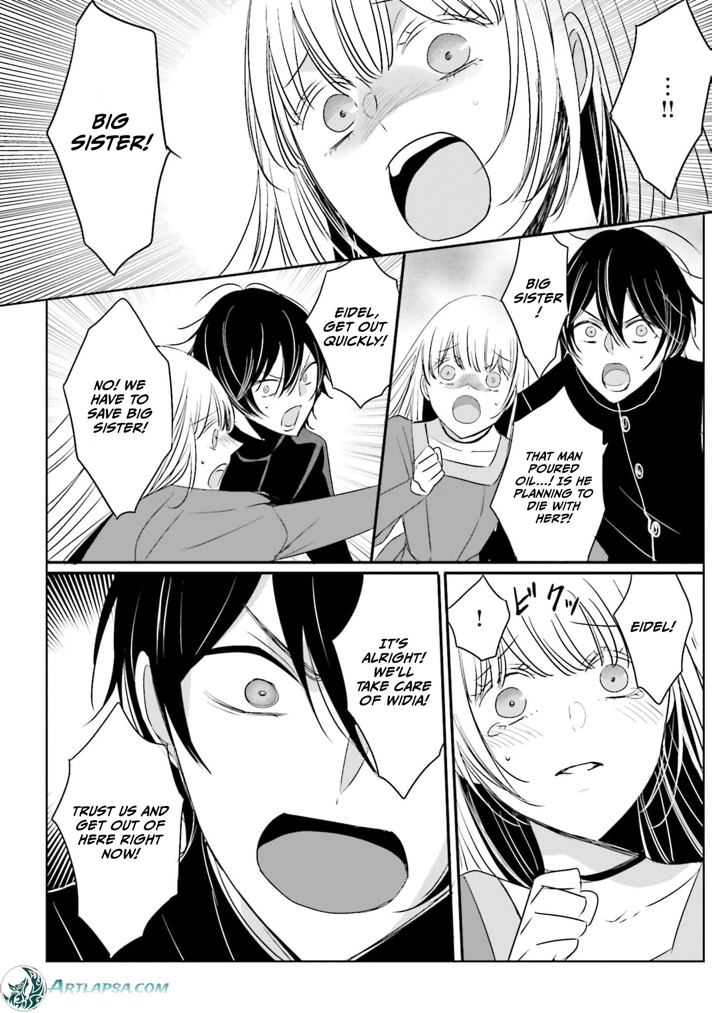 Kokurou Ou to Shirogane no Niehime Chapter 49 page 13