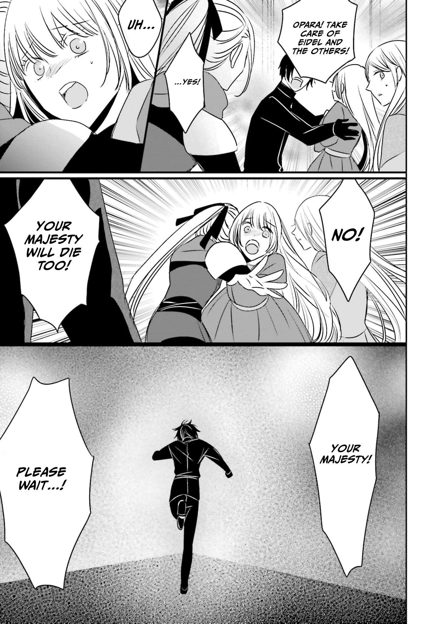 Kokurou Ou to Shirogane no Niehime Chapter 49 page 14
