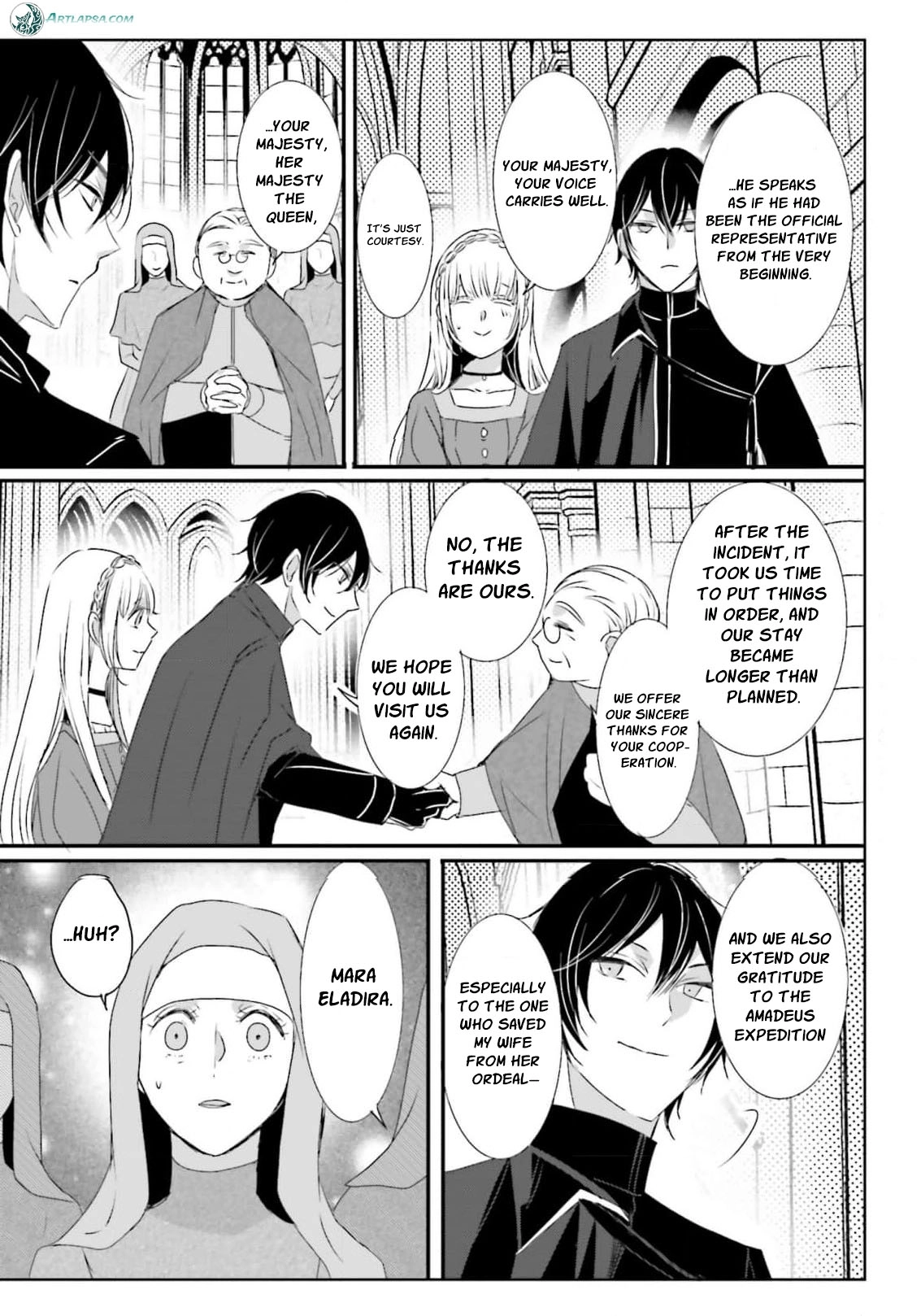 Kokurou Ou to Shirogane no Niehime Chapter 53 page 6