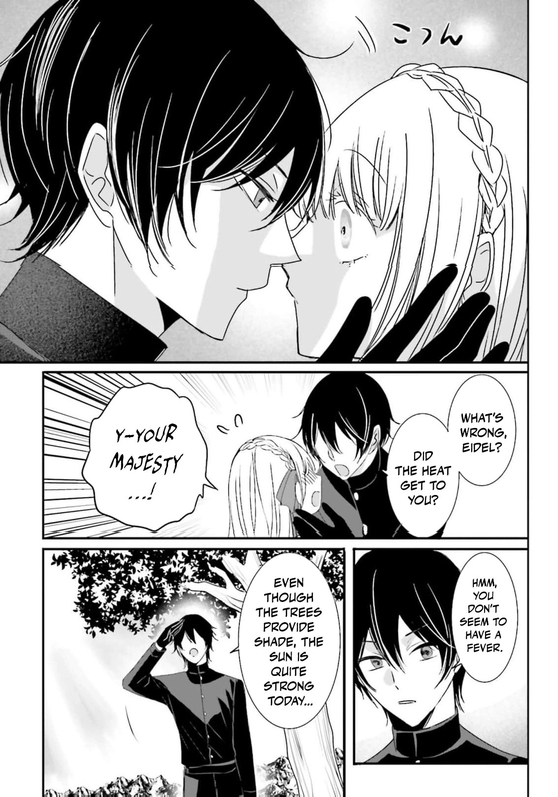 Kokurou Ou to Shirogane no Niehime Chapter 54 page 12