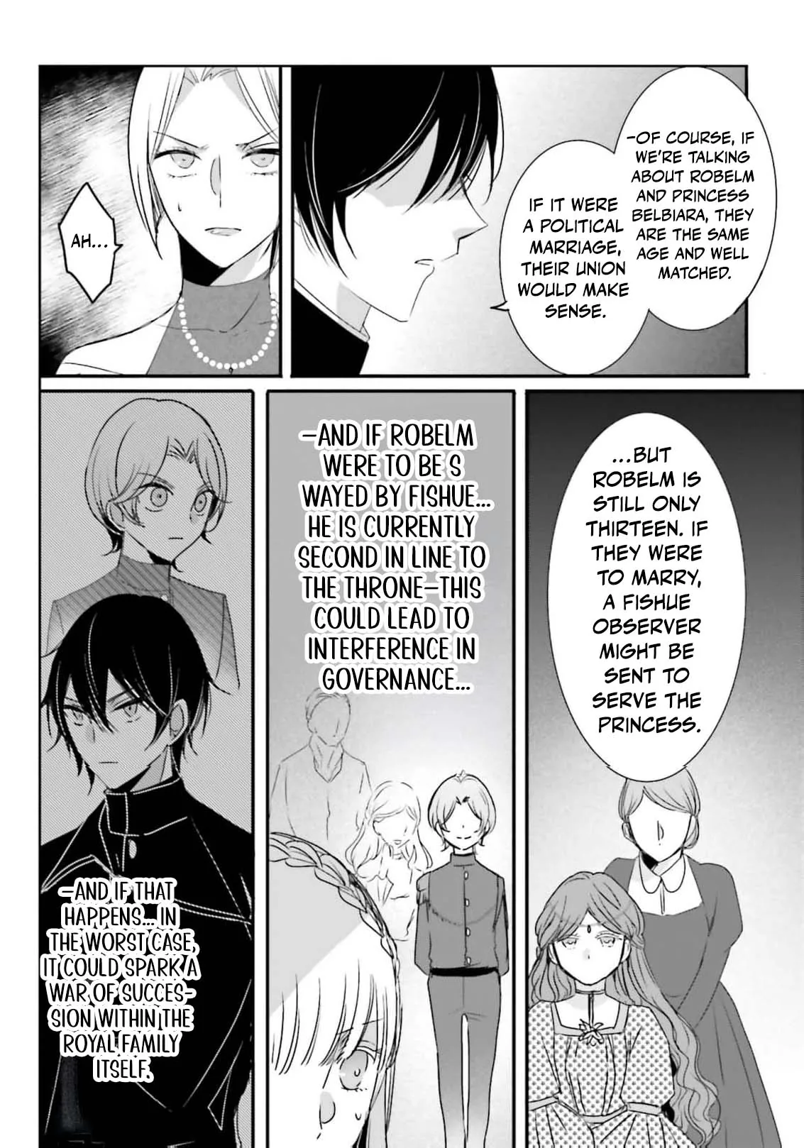 Kokurou Ou to Shirogane no Niehime Chapter 56 page 5
