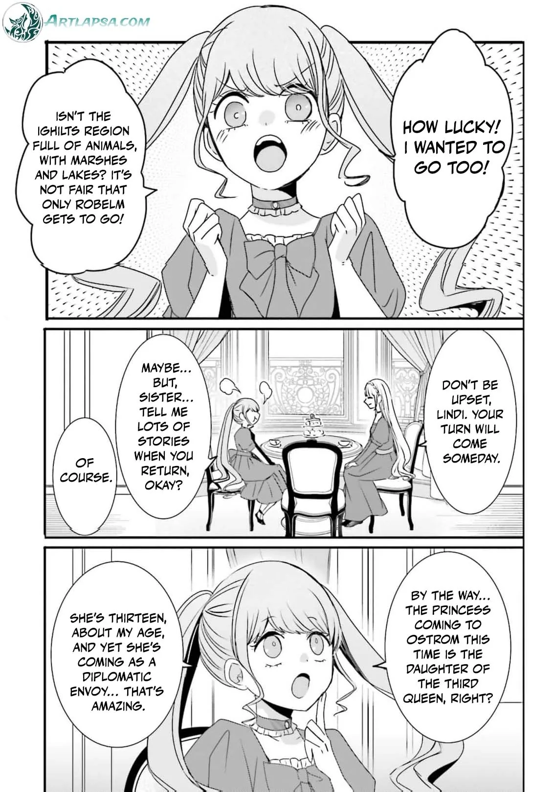 Kokurou Ou to Shirogane no Niehime Chapter 56 page 8