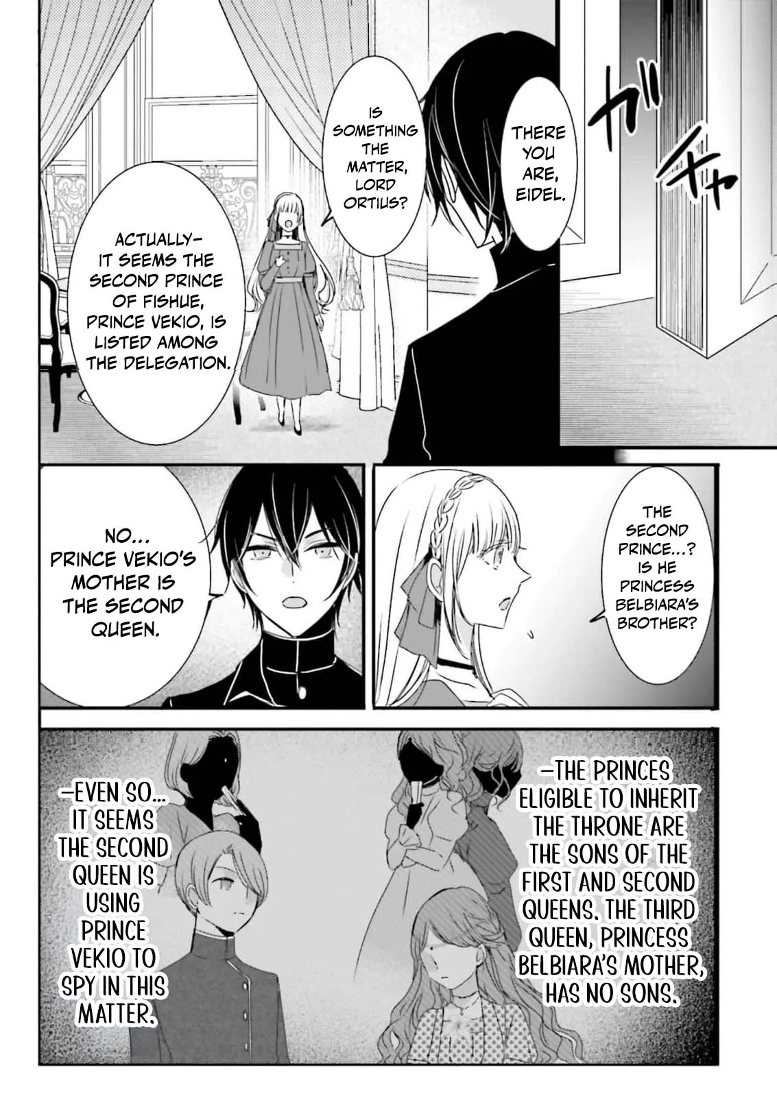 Kokurou Ou to Shirogane no Niehime Chapter 56 page 9