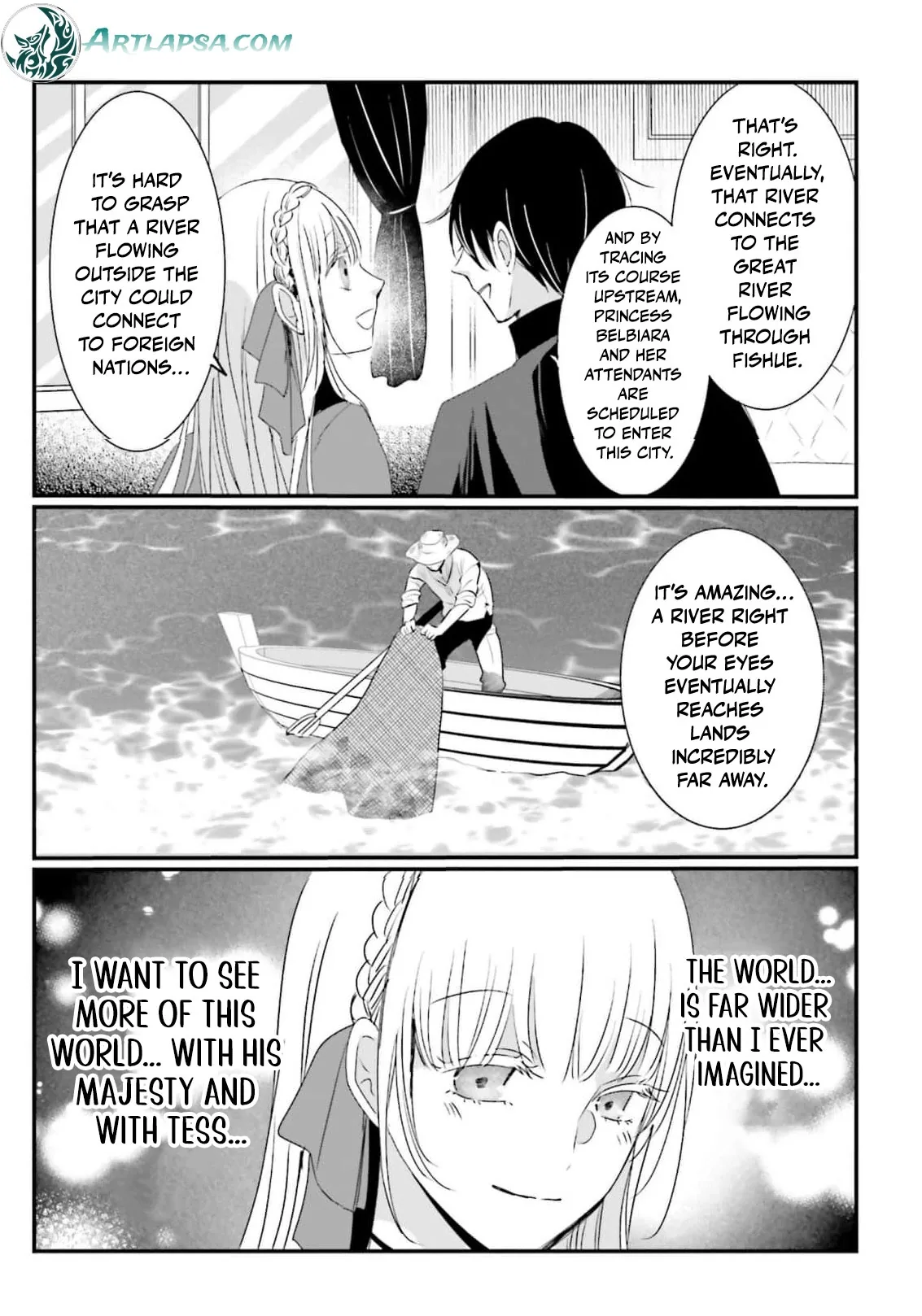 Kokurou Ou to Shirogane no Niehime Chapter 57 page 5