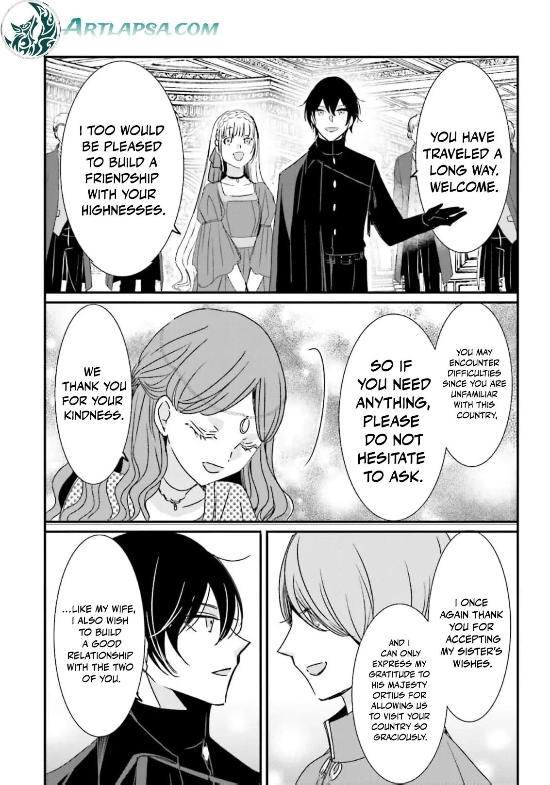 Kokurou Ou to Shirogane no Niehime Chapter 57 page 10