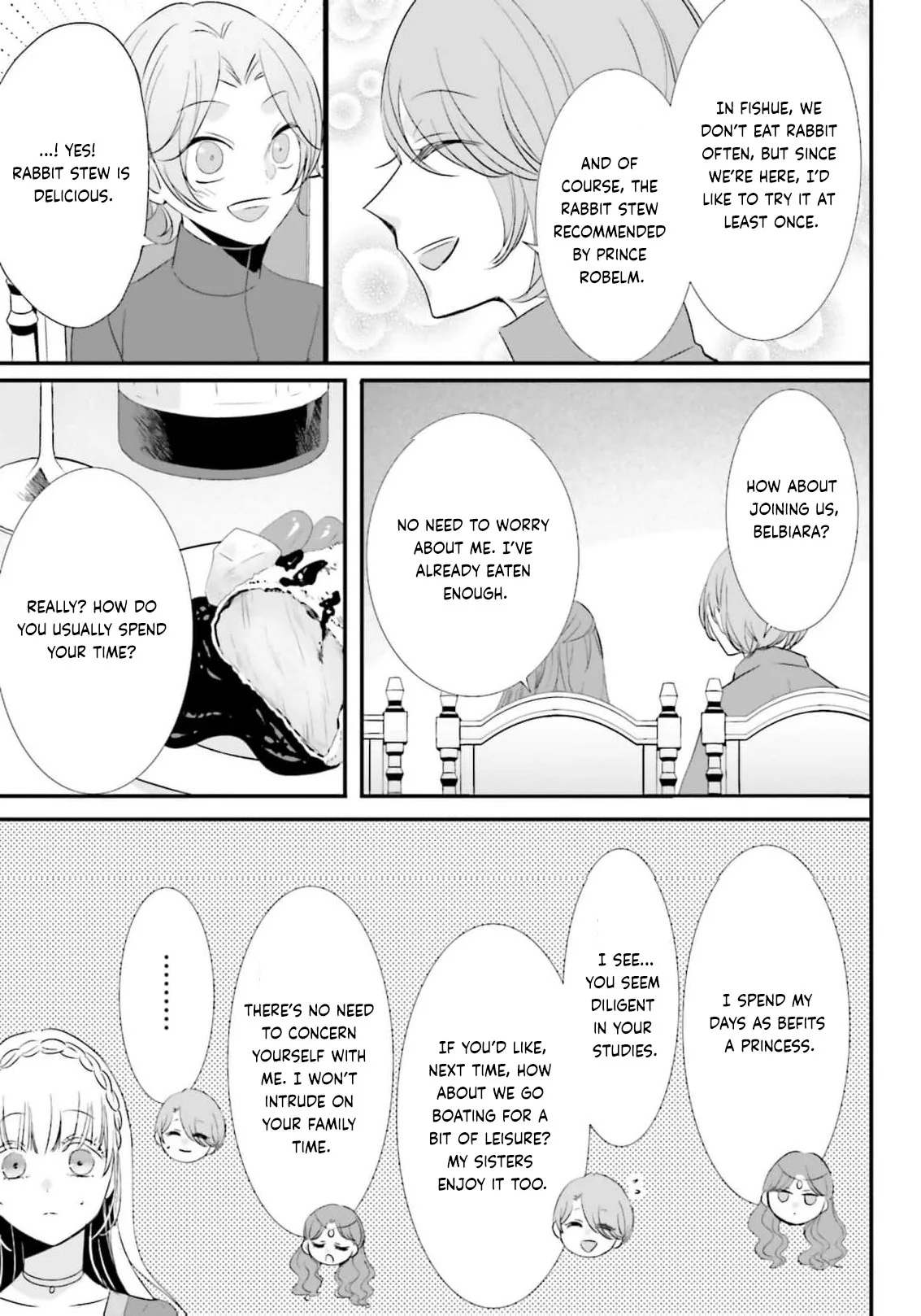 Kokurou Ou to Shirogane no Niehime Chapter 59 page 6