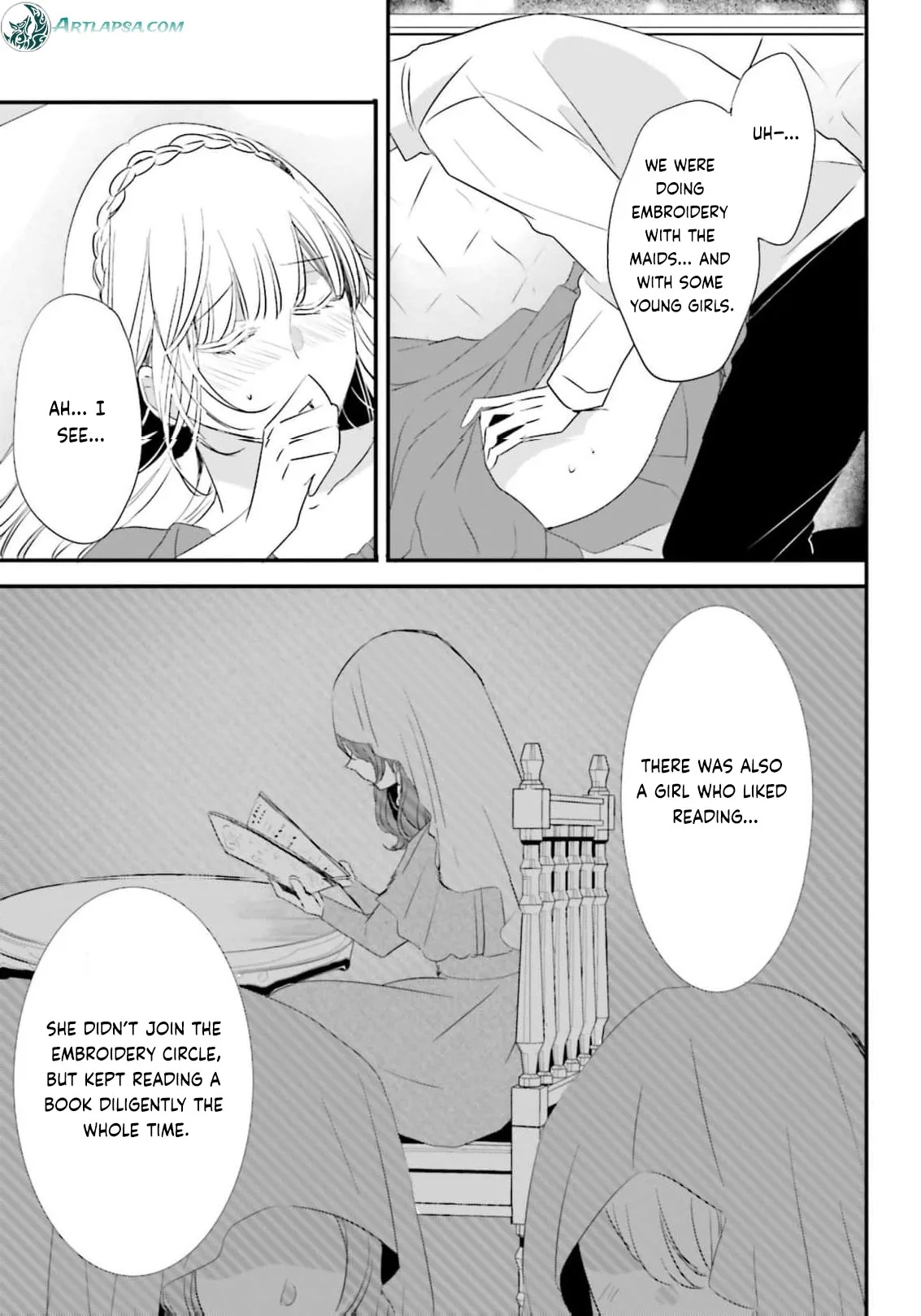 Kokurou Ou to Shirogane no Niehime Chapter 59 page 10