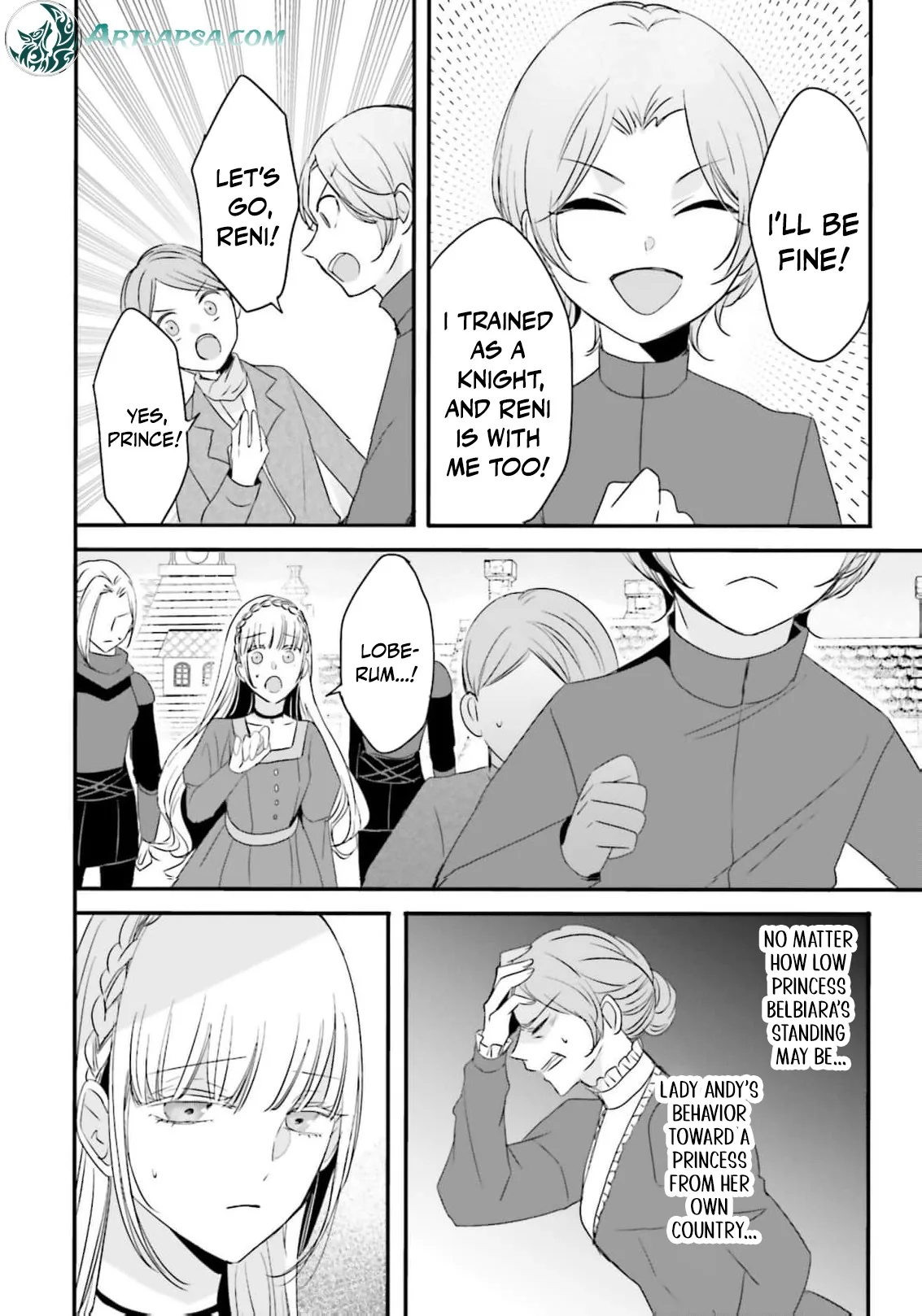 Kokurou Ou to Shirogane no Niehime Chapter 61 page 11