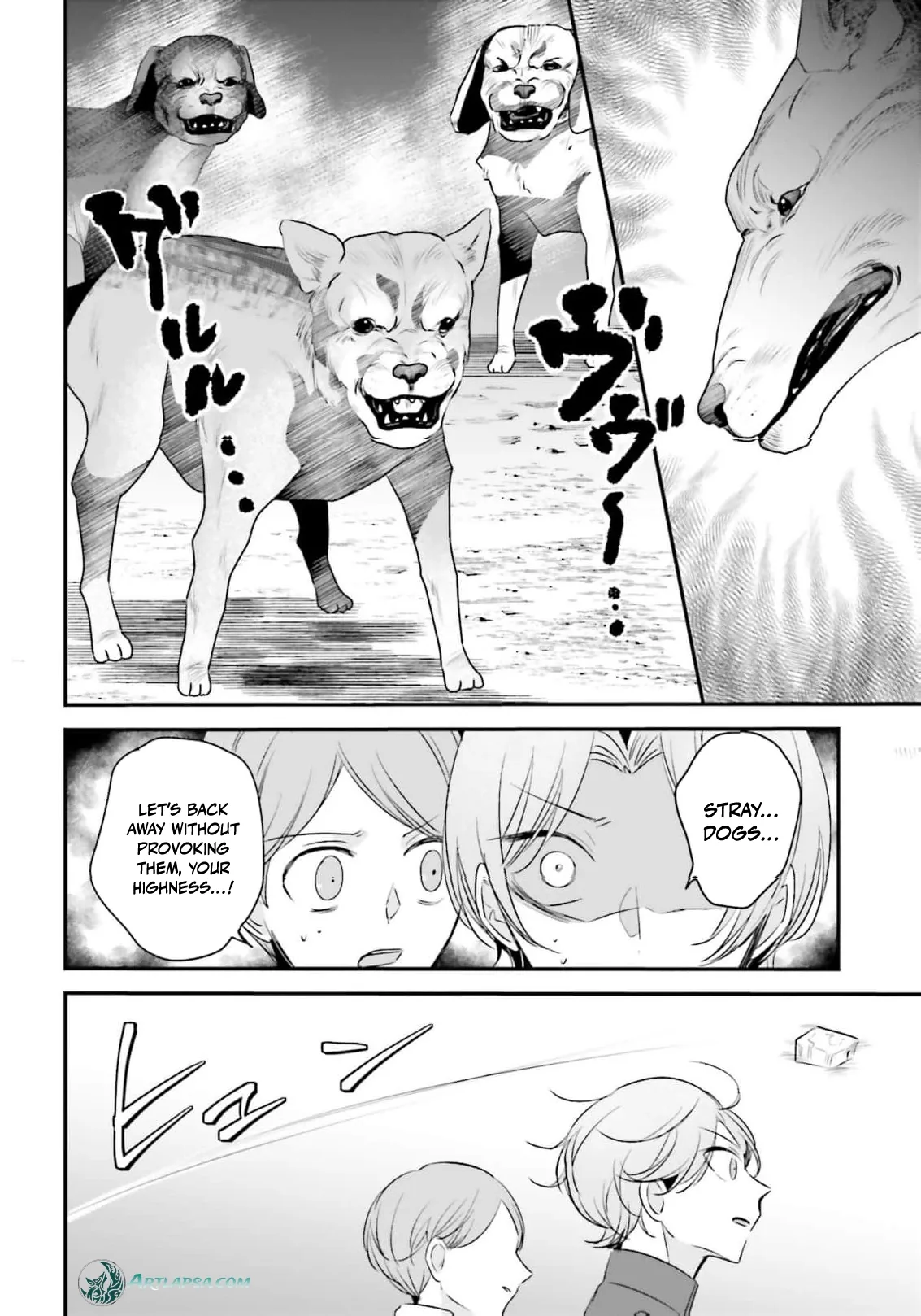 Kokurou Ou to Shirogane no Niehime Chapter 62 page 9