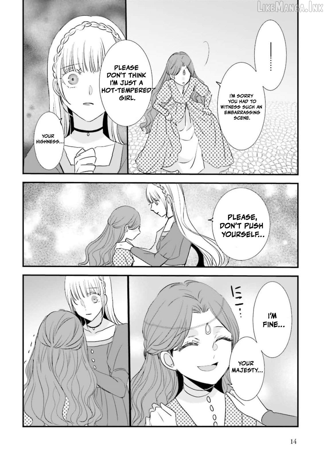 Kokurou Ou to Shirogane no Niehime Chapter 64 page 13
