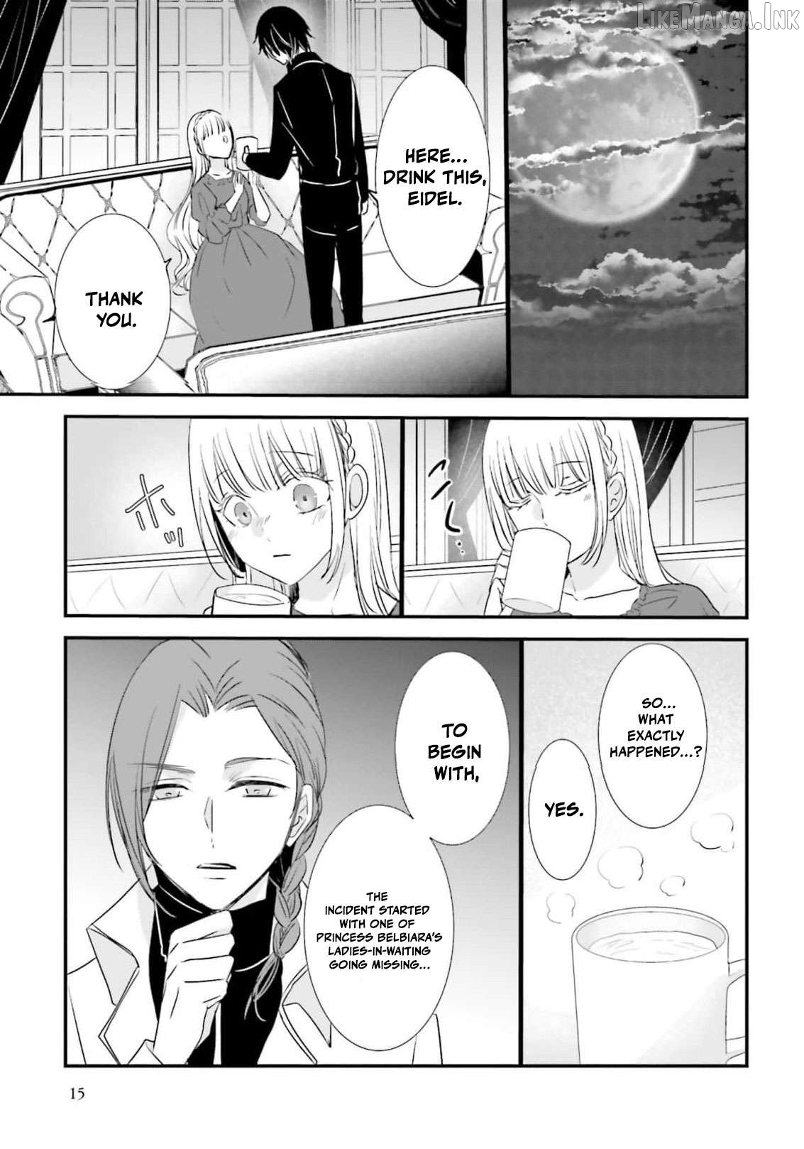 Kokurou Ou to Shirogane no Niehime Chapter 64 page 14
