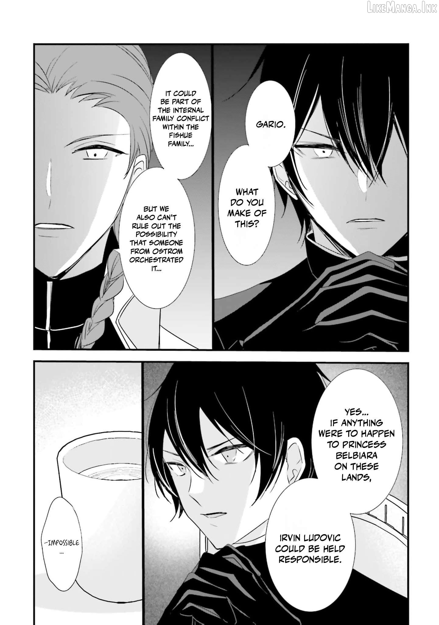 Kokurou Ou to Shirogane no Niehime Chapter 65 page 3