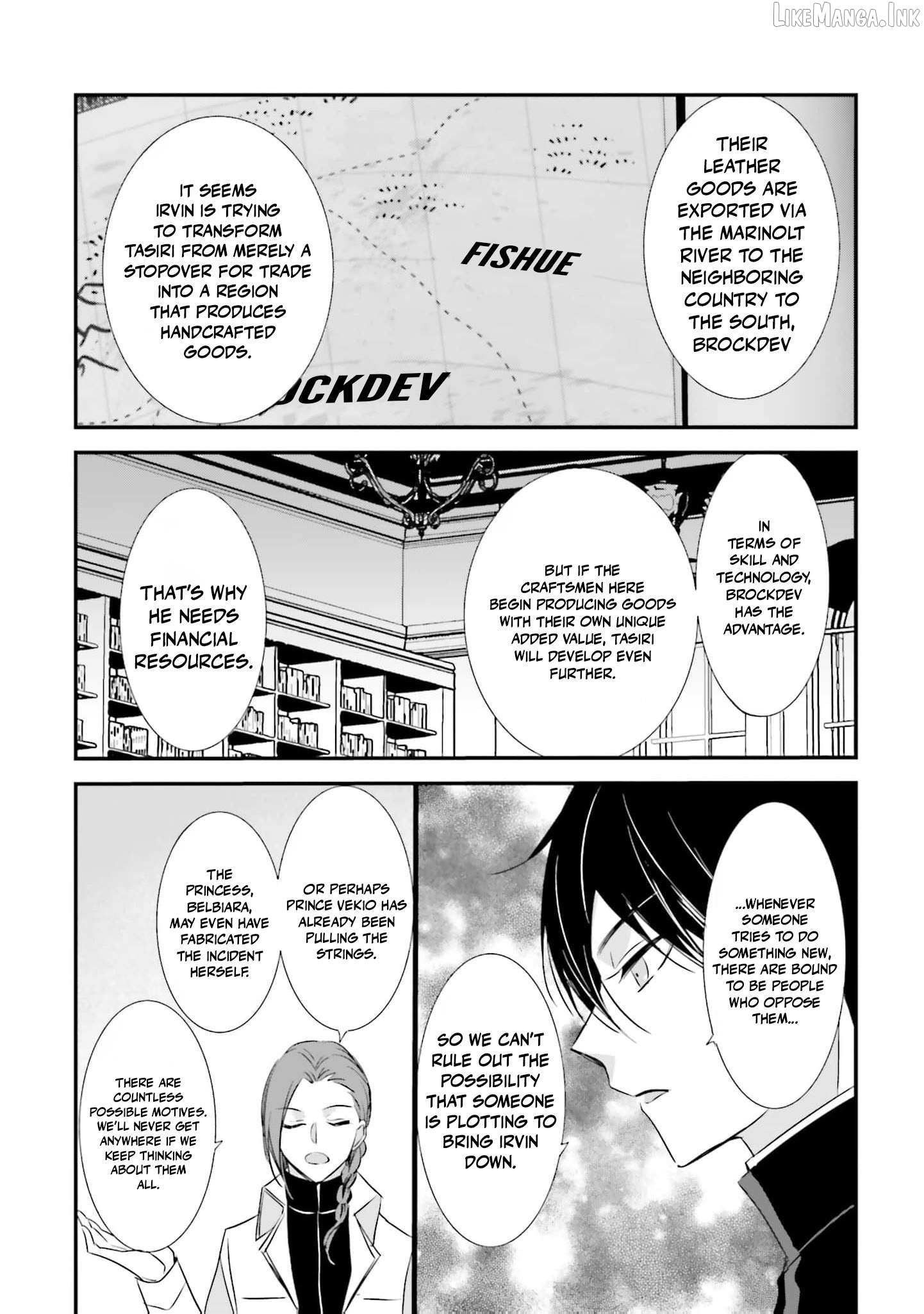 Kokurou Ou to Shirogane no Niehime Chapter 65 page 5