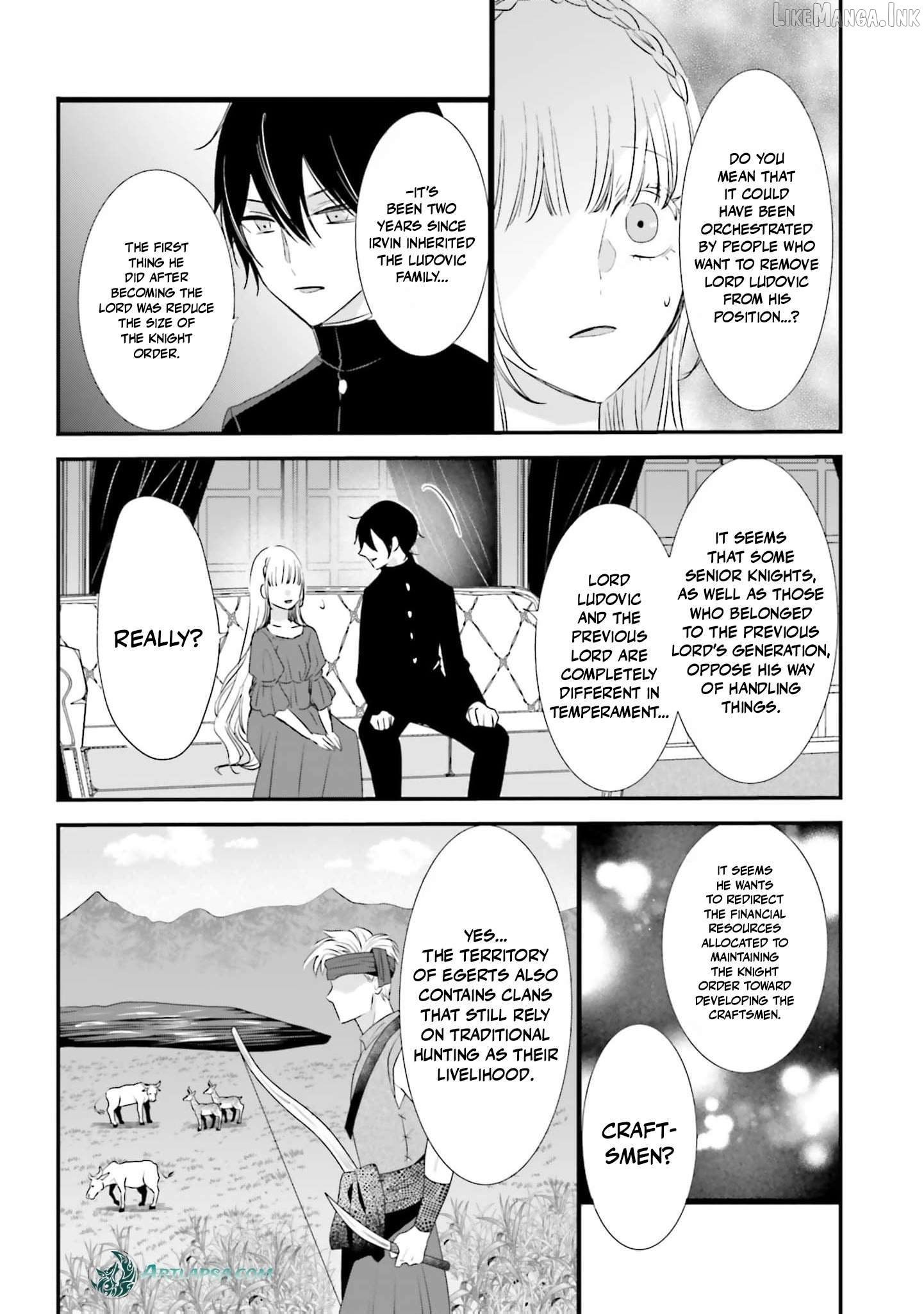 Kokurou Ou to Shirogane no Niehime Chapter 65 page 4