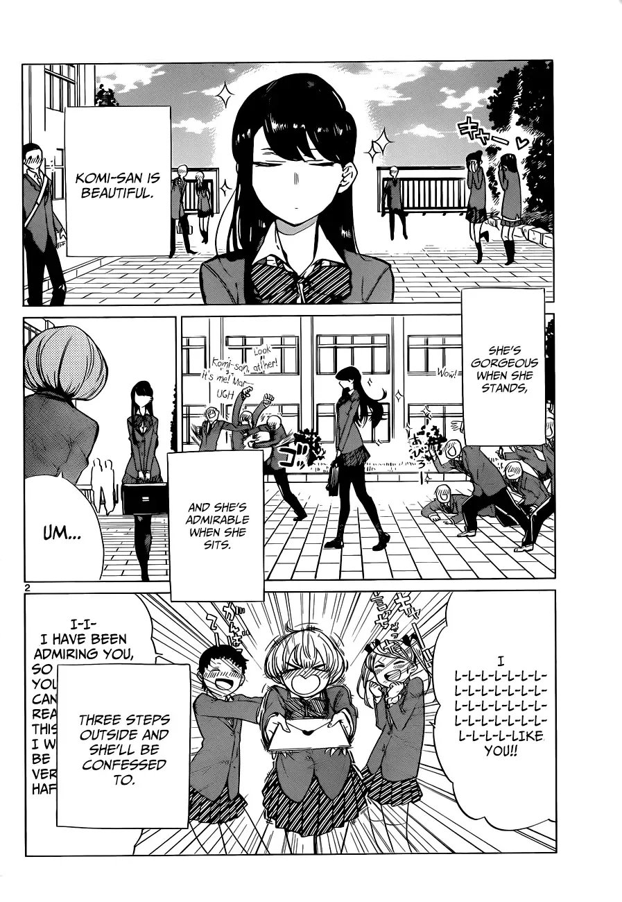 Komi-san wa Komyushou desu Chapter 0 page 4