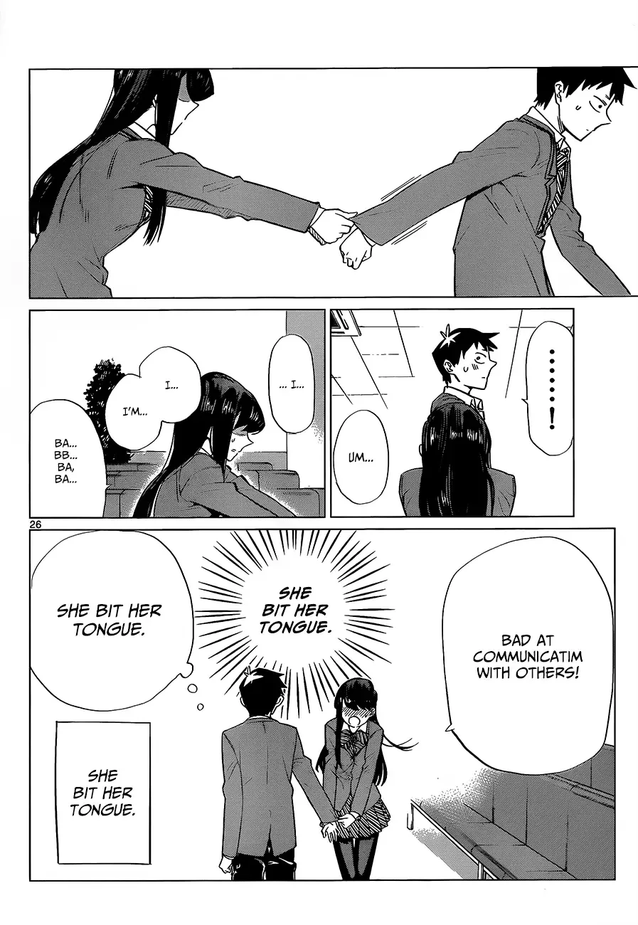 Komi-san wa Komyushou desu Chapter 0 page 28