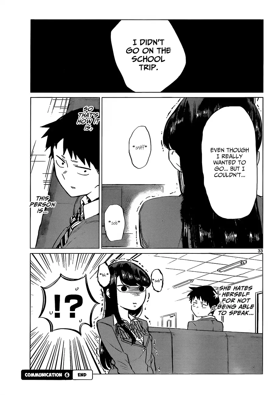 Komi-san wa Komyushou desu Chapter 0 page 35