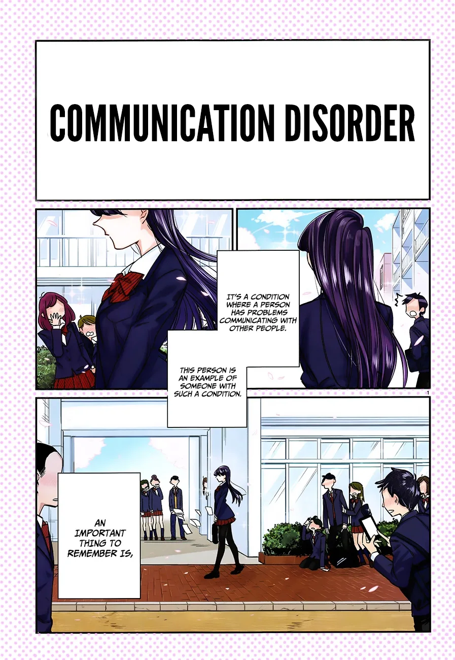 Komi-san wa Komyushou desu Chapter 1 page 3