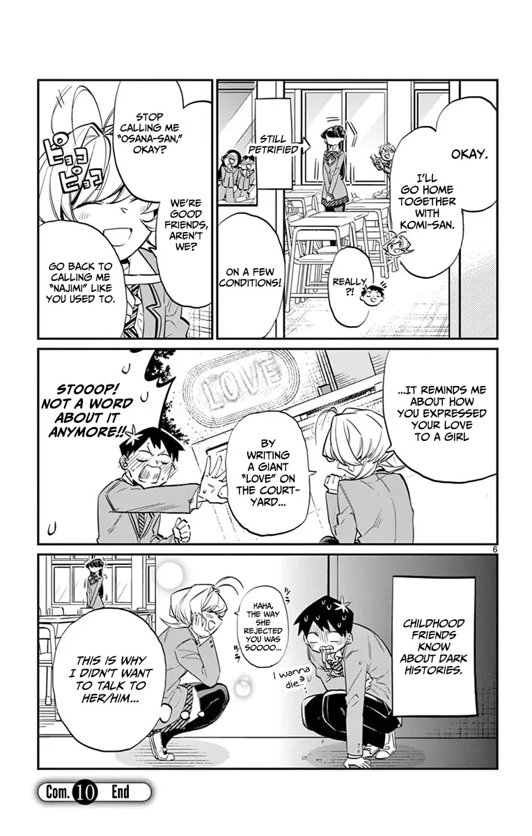 Komi-san wa Komyushou desu Chapter 10 page 6