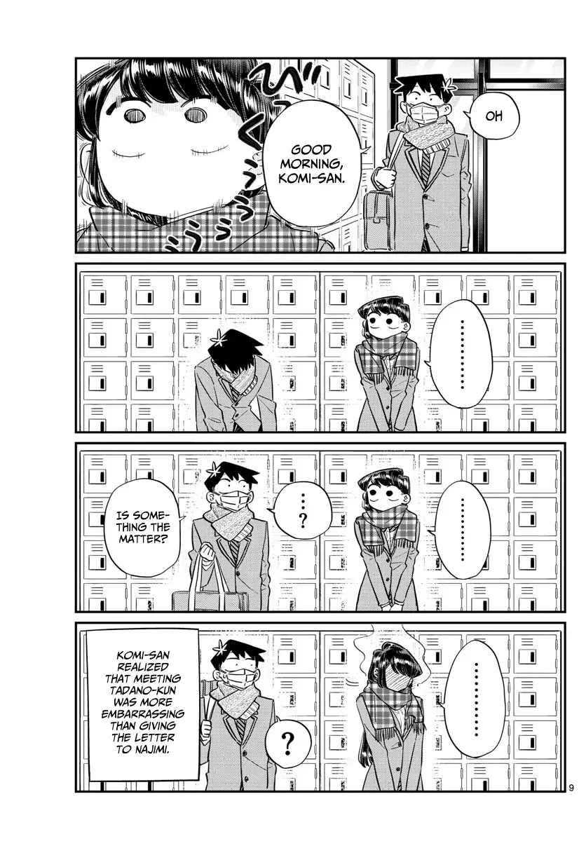 Komi-san wa Komyushou desu Chapter 100 page 9