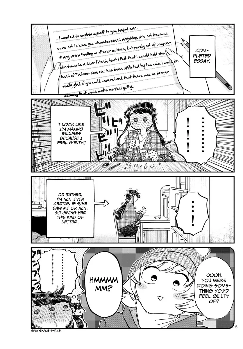 Komi-san wa Komyushou desu Chapter 100 page 5