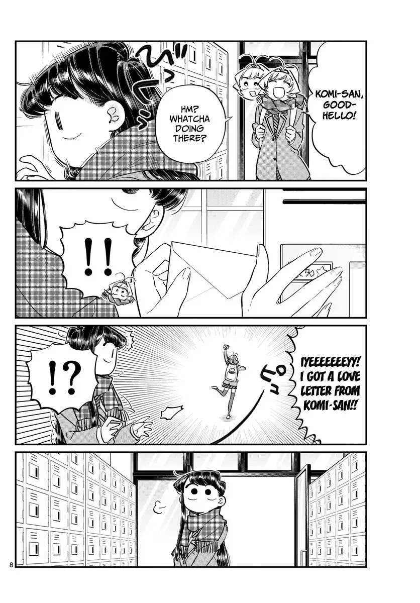 Komi-san wa Komyushou desu Chapter 100 page 8