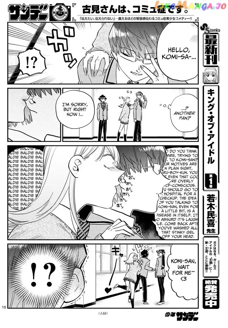 Komi-san wa Komyushou desu Chapter 102 page 10