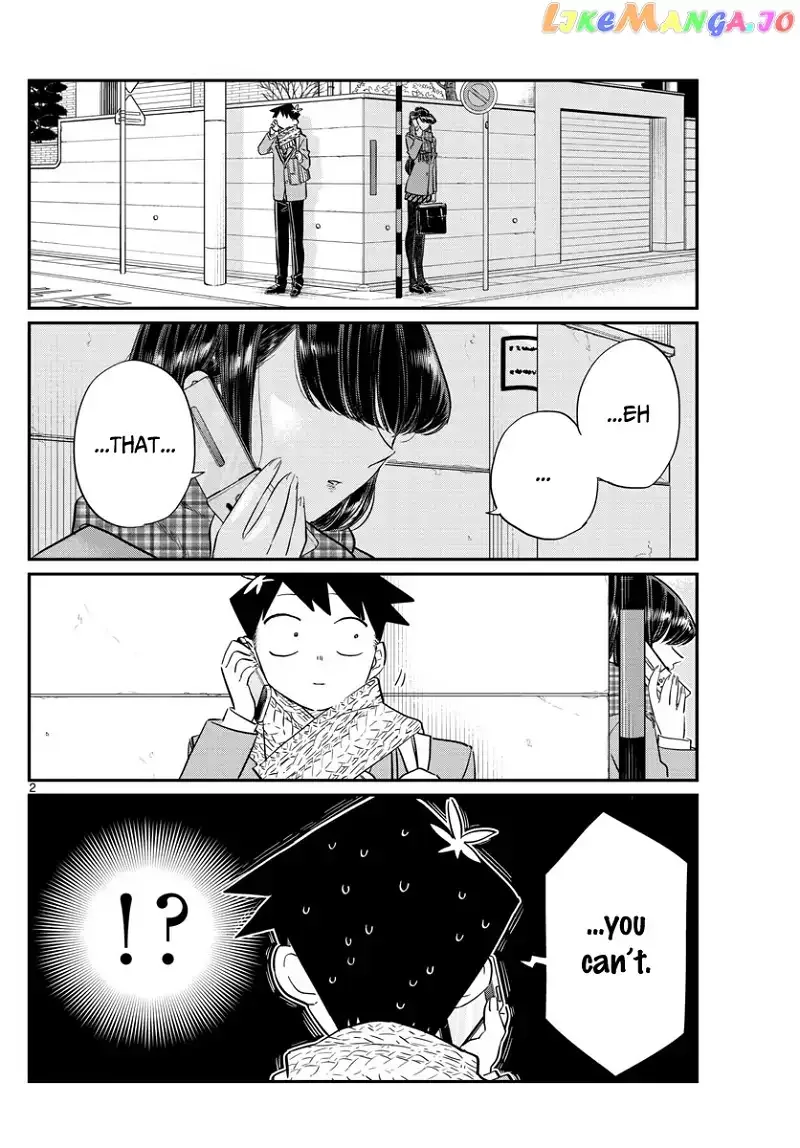 Komi-san wa Komyushou desu Chapter 103.2 page 2