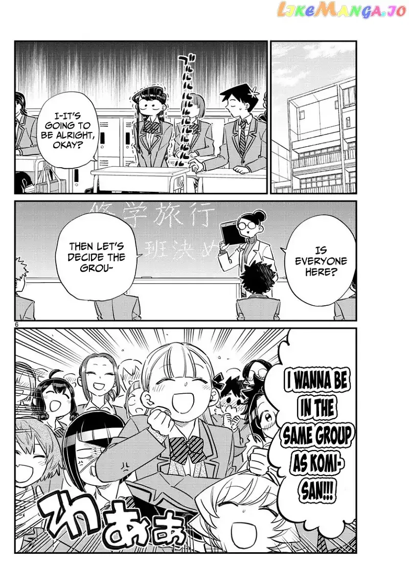 Komi-san wa Komyushou desu Chapter 103.2 page 6