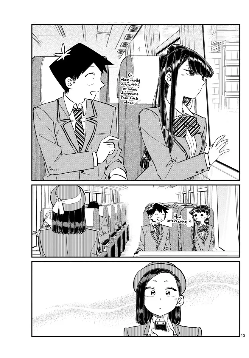 Komi-san wa Komyushou desu Chapter 105 page 13