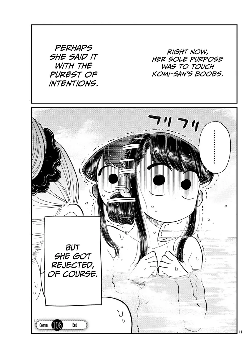 Komi-san wa Komyushou desu Chapter 106 page 11