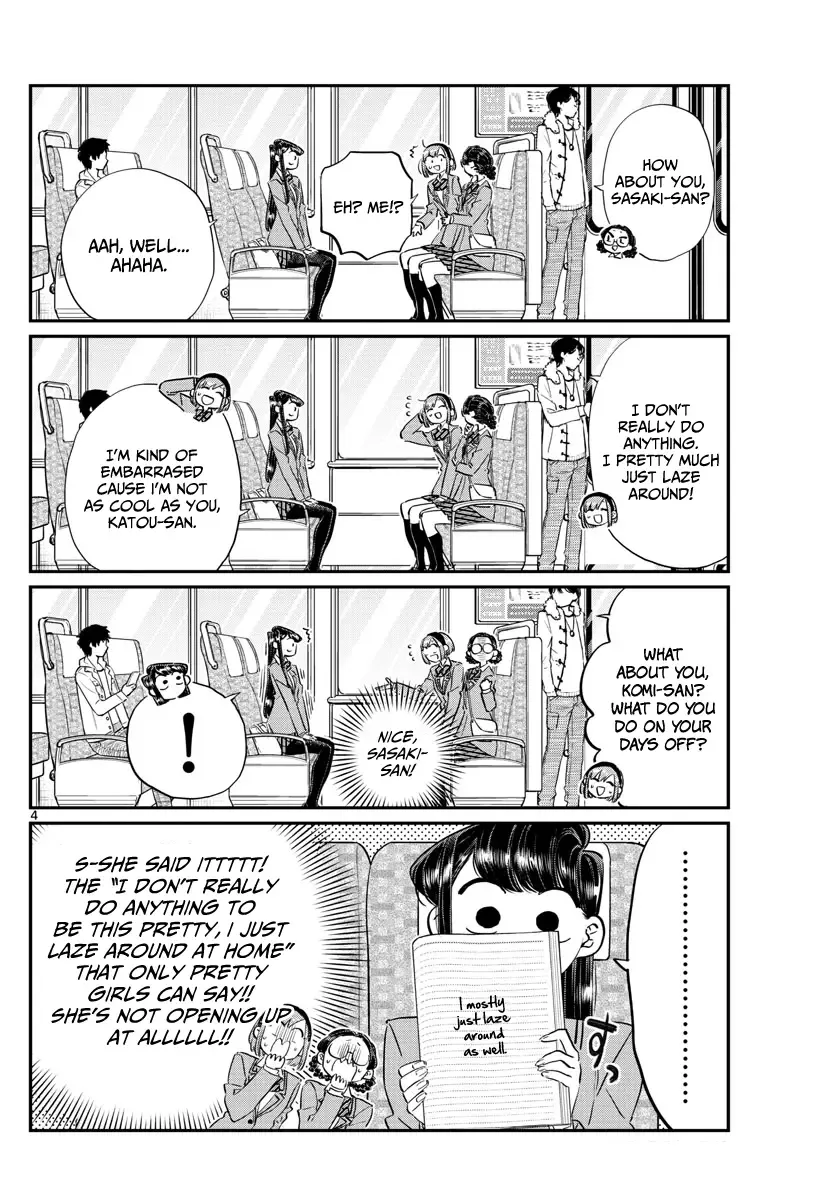 Komi-san wa Komyushou desu Chapter 108 page 4