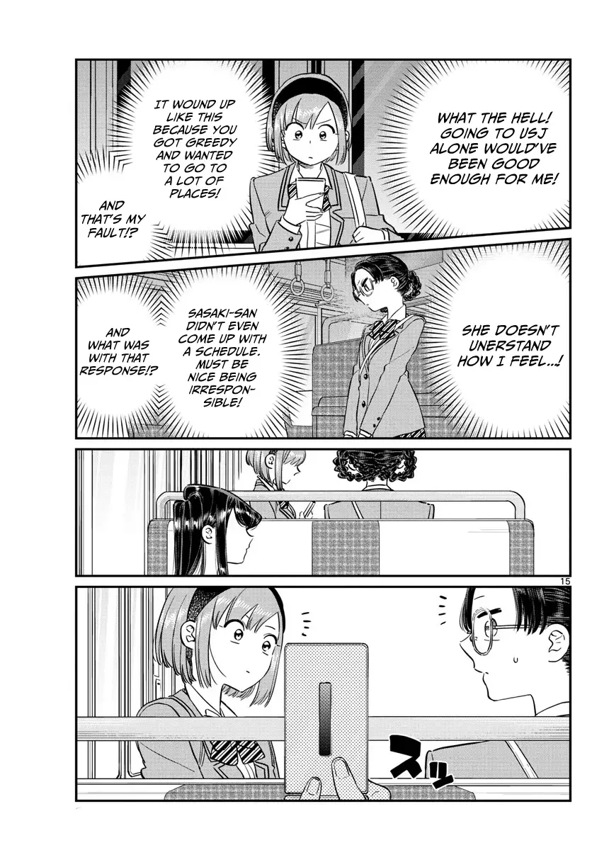 Komi-san wa Komyushou desu Chapter 108 page 15