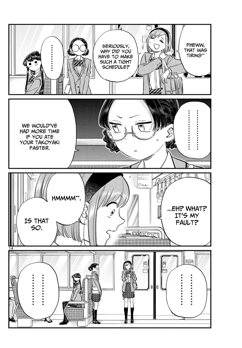 Komi-san wa Komyushou desu Chapter 108 page 14