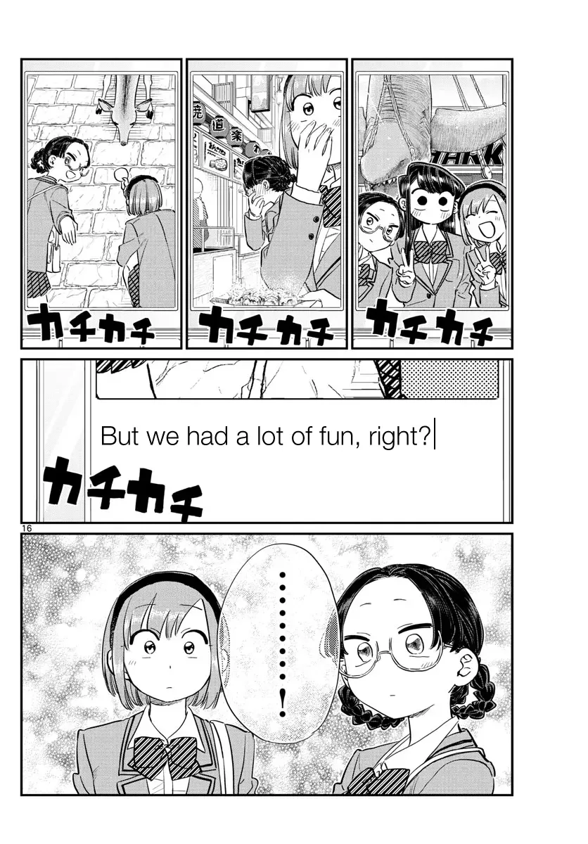 Komi-san wa Komyushou desu Chapter 108 page 16
