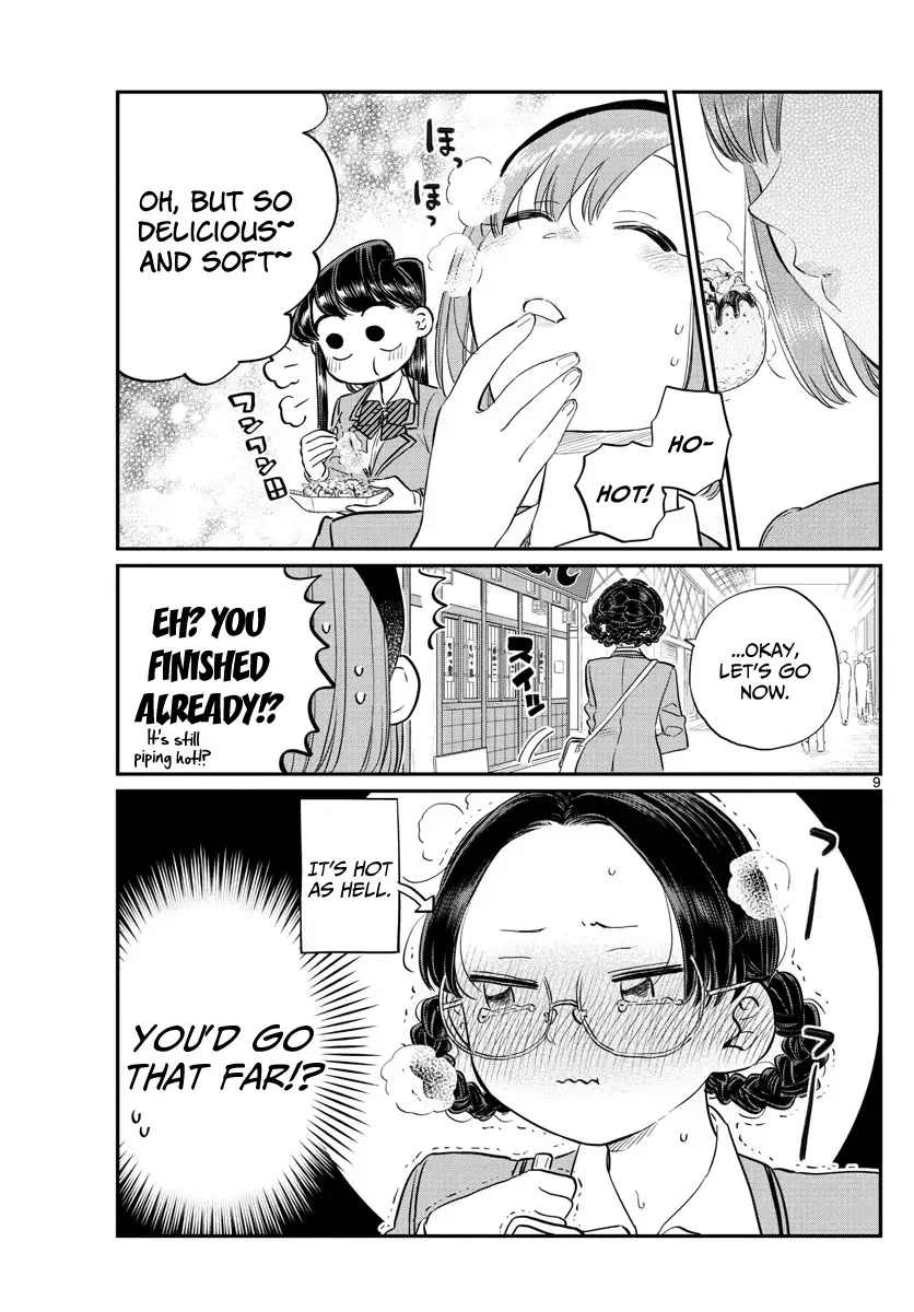 Komi-san wa Komyushou desu Chapter 108 page 9