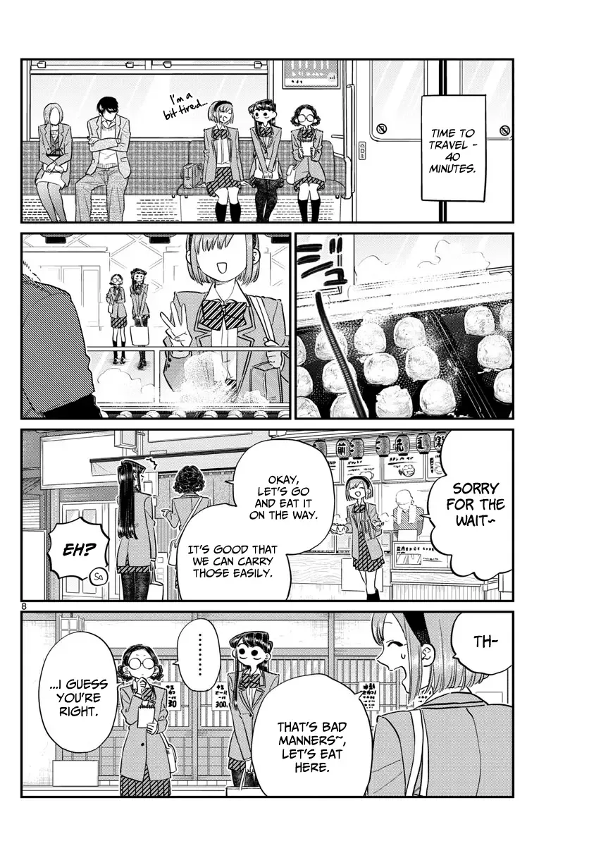 Komi-san wa Komyushou desu Chapter 108 page 8