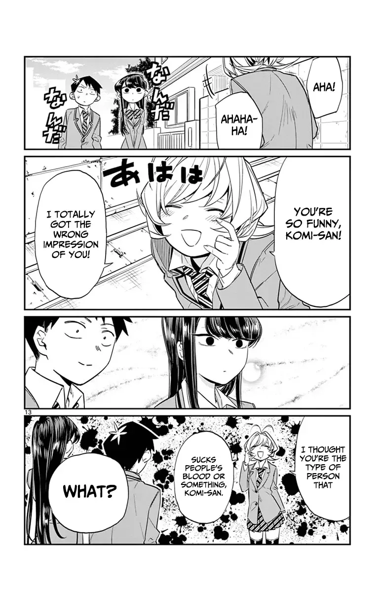 Komi-san wa Komyushou desu Chapter 11 page 14
