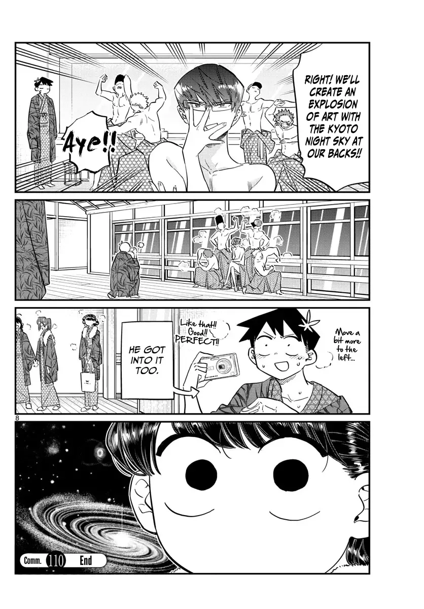 Komi-san wa Komyushou desu Chapter 110 page 8