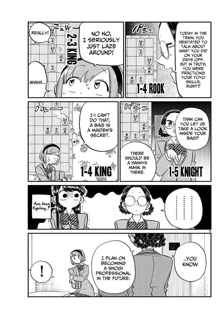Komi-san wa Komyushou desu Chapter 111 page 5