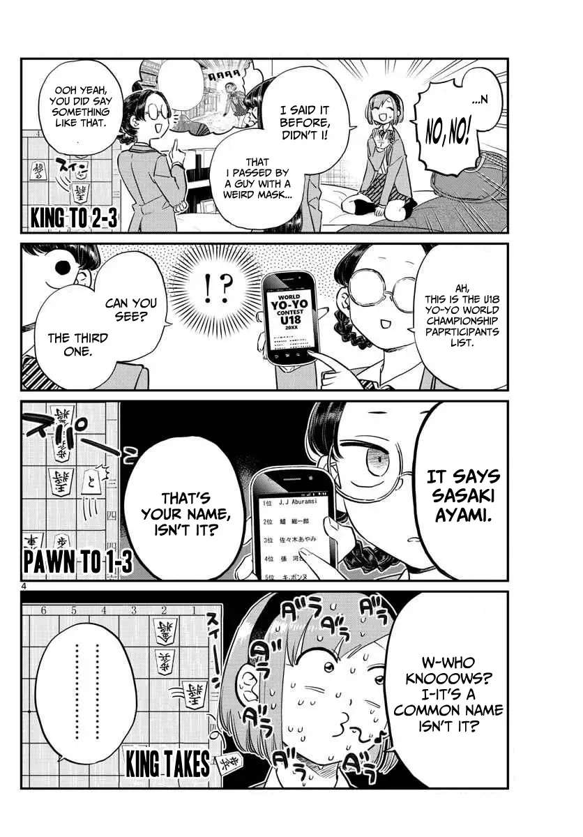 Komi-san wa Komyushou desu Chapter 111 page 4