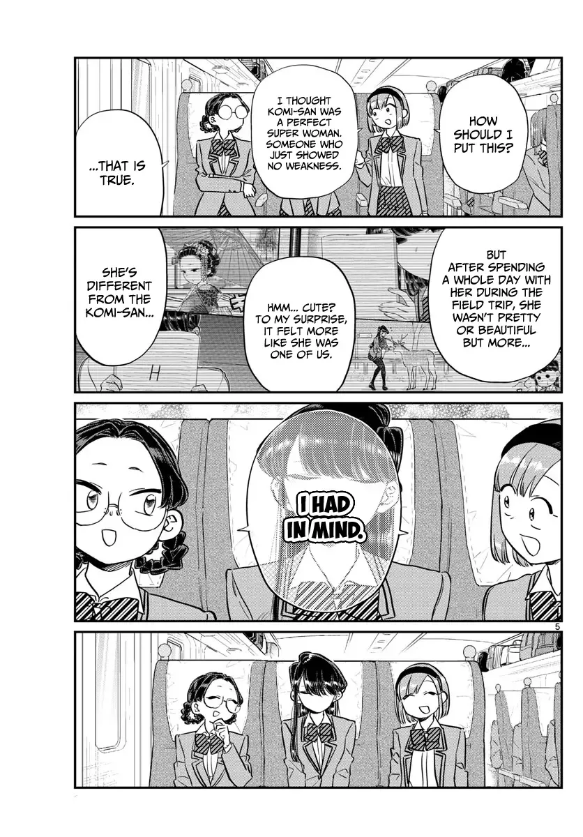 Komi-san wa Komyushou desu Chapter 113 page 5