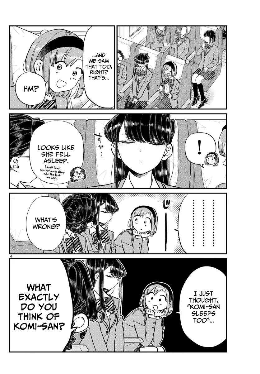 Komi-san wa Komyushou desu Chapter 113 page 4