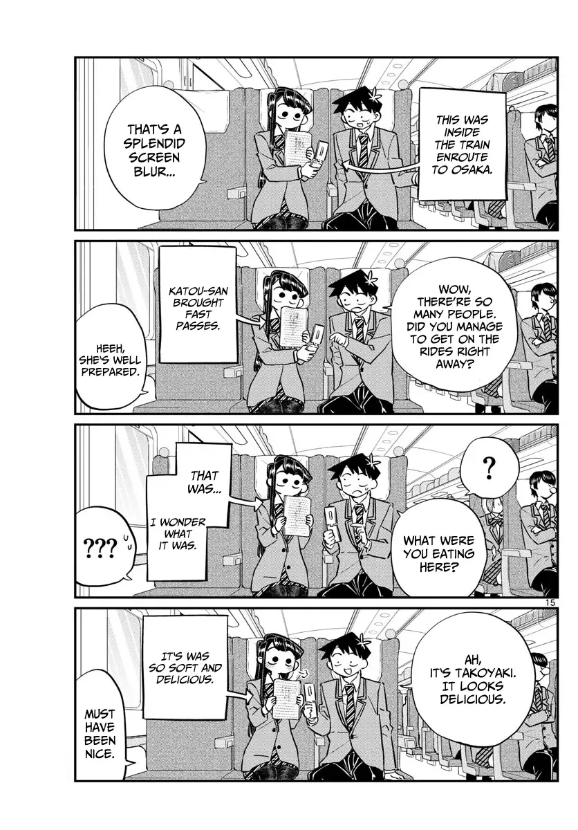 Komi-san wa Komyushou desu Chapter 113 page 15