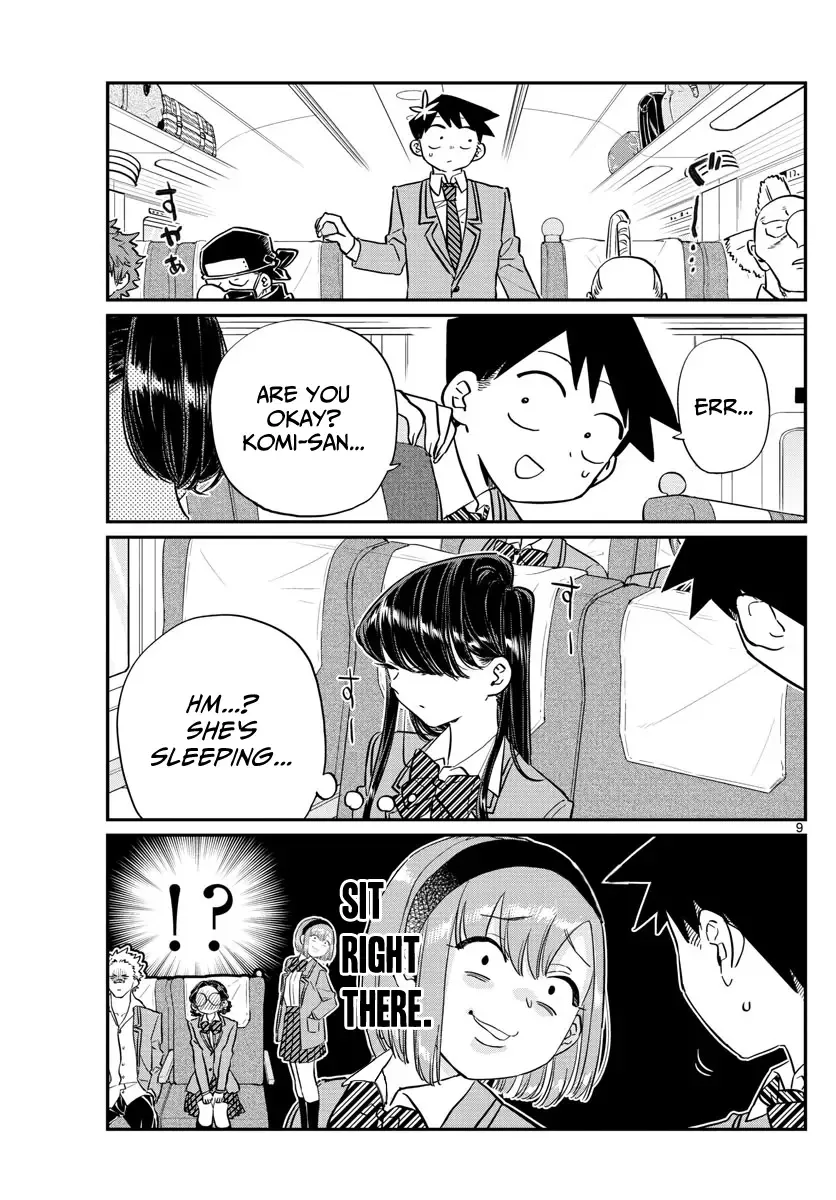 Komi-san wa Komyushou desu Chapter 113 page 9