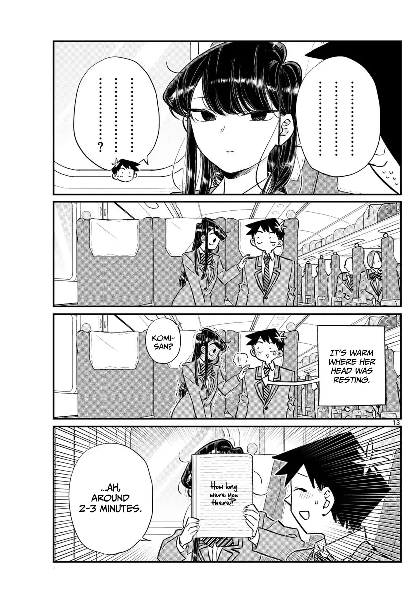 Komi-san wa Komyushou desu Chapter 113 page 13